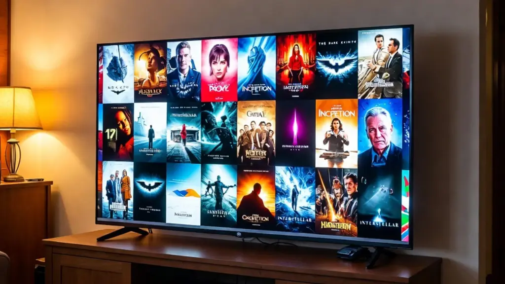 Live channels and movies in the Privflix IPTV library